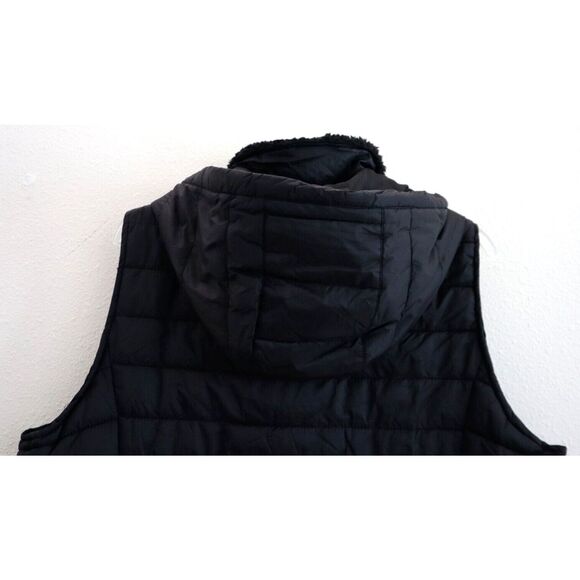 Calvin Klein Women's Sz XL Black Water Repellant Performance Puffer Vest - Picture 5 of 16